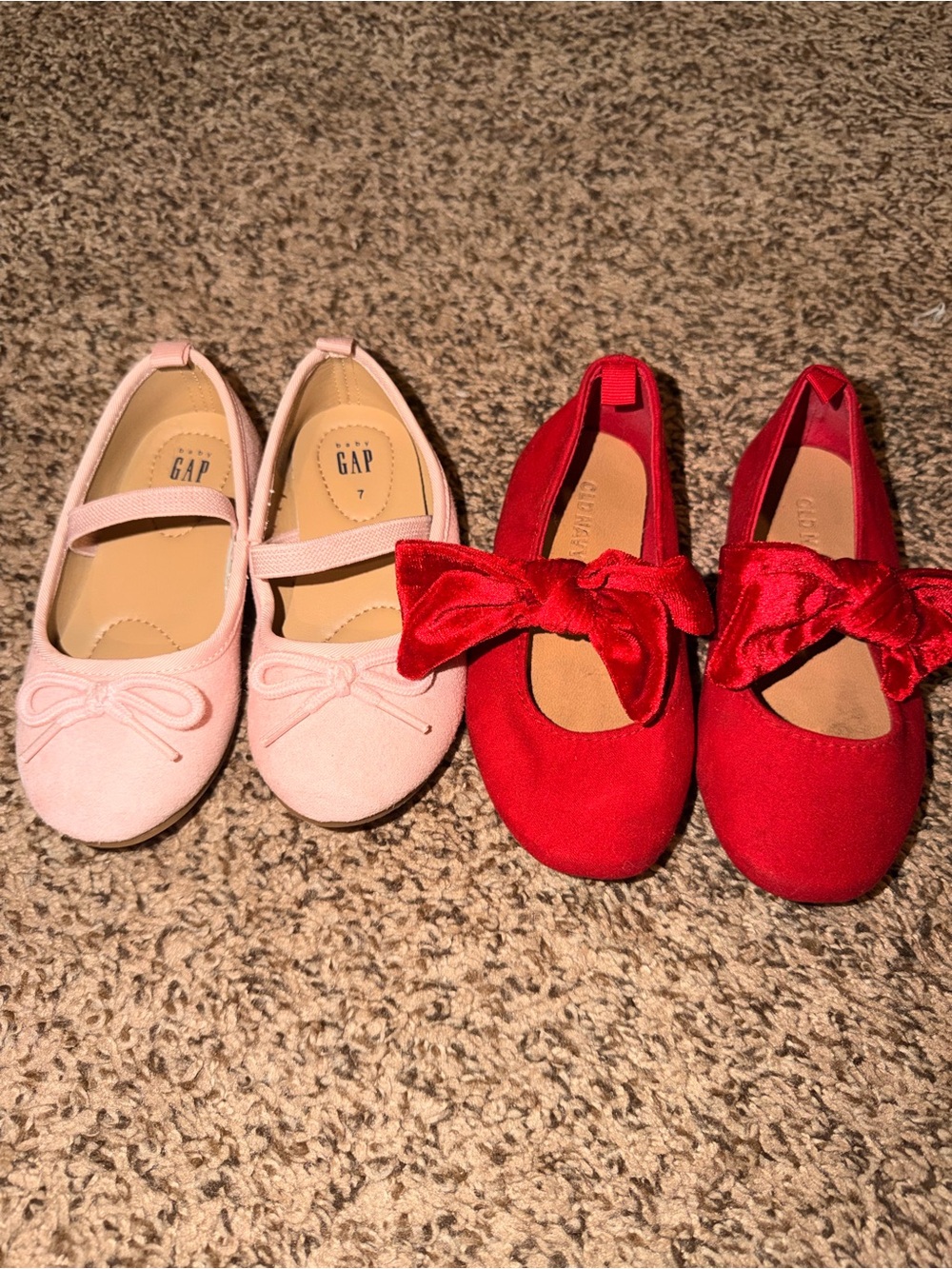 Toddler girl flats